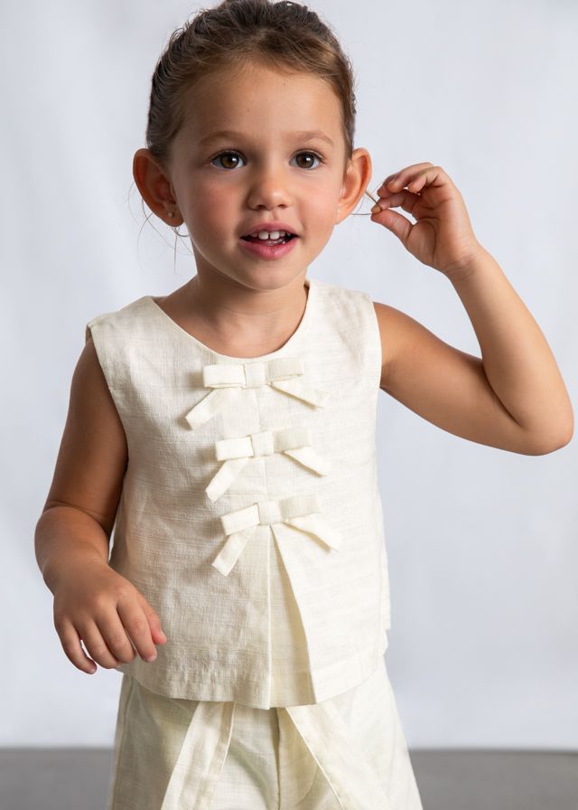 Mayoral 3024 top ecru