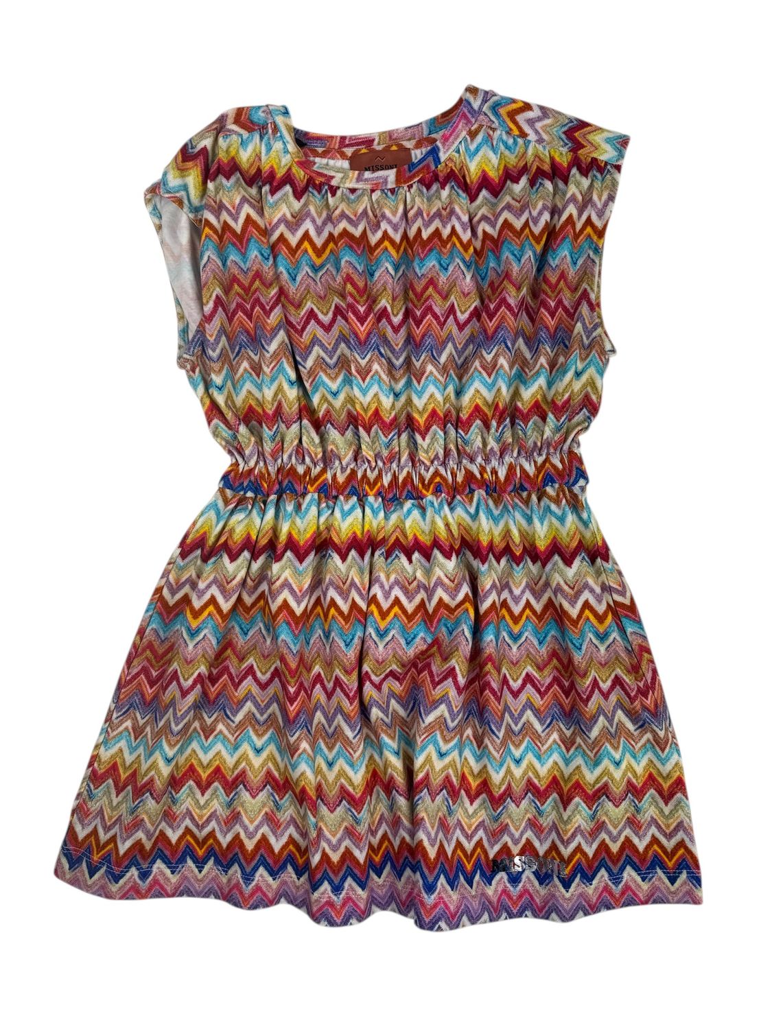 Missoni Jurk MY1A81 roze/paars