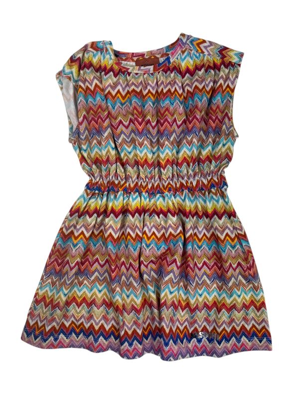 Missoni Jurk MY1A81 roze/paars