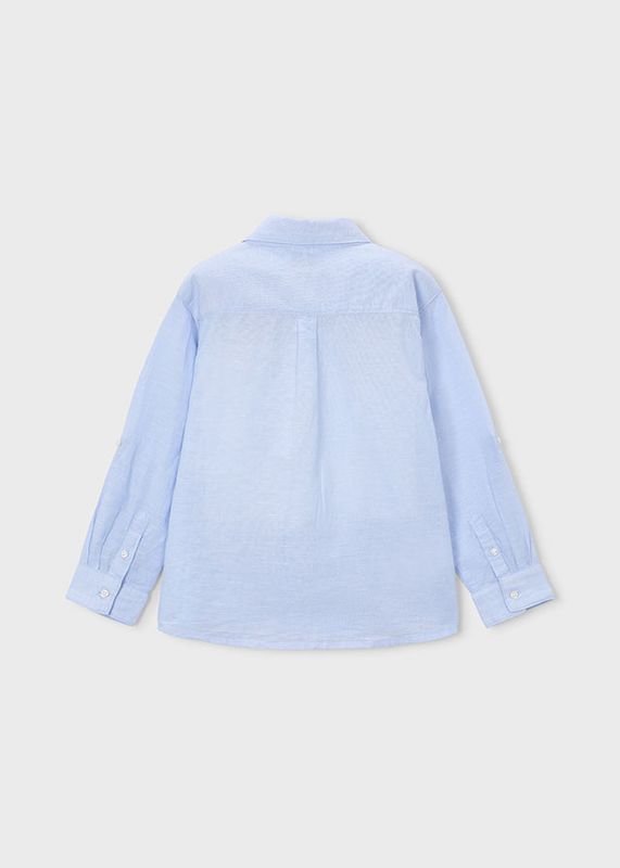 Mayoral 3119 blouse lichtblauw