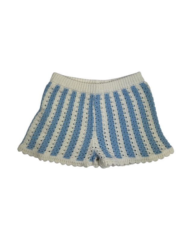 Louise Micha Mekylane short lichtblauw