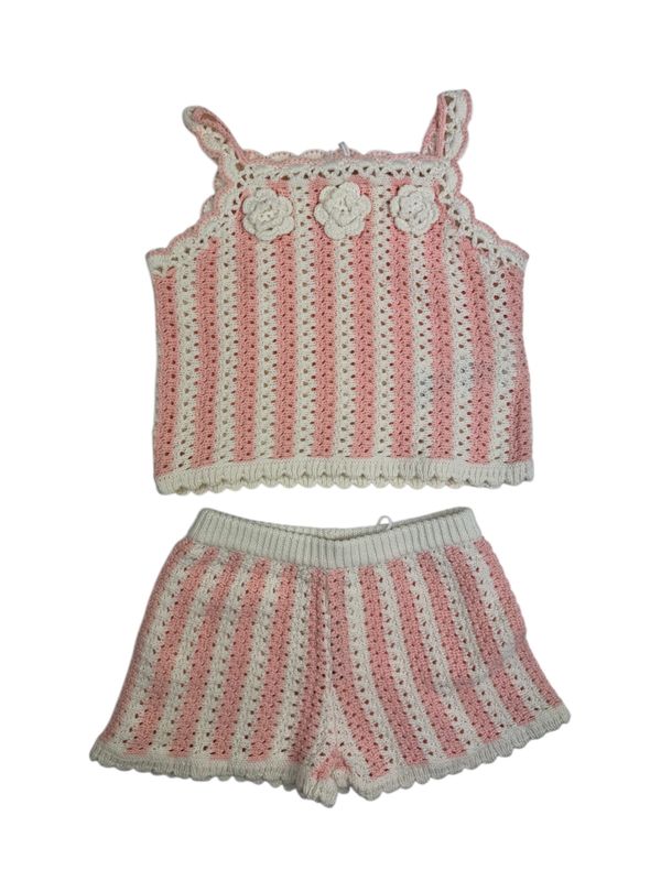 Louise Micha Lary top and bloomer zalm