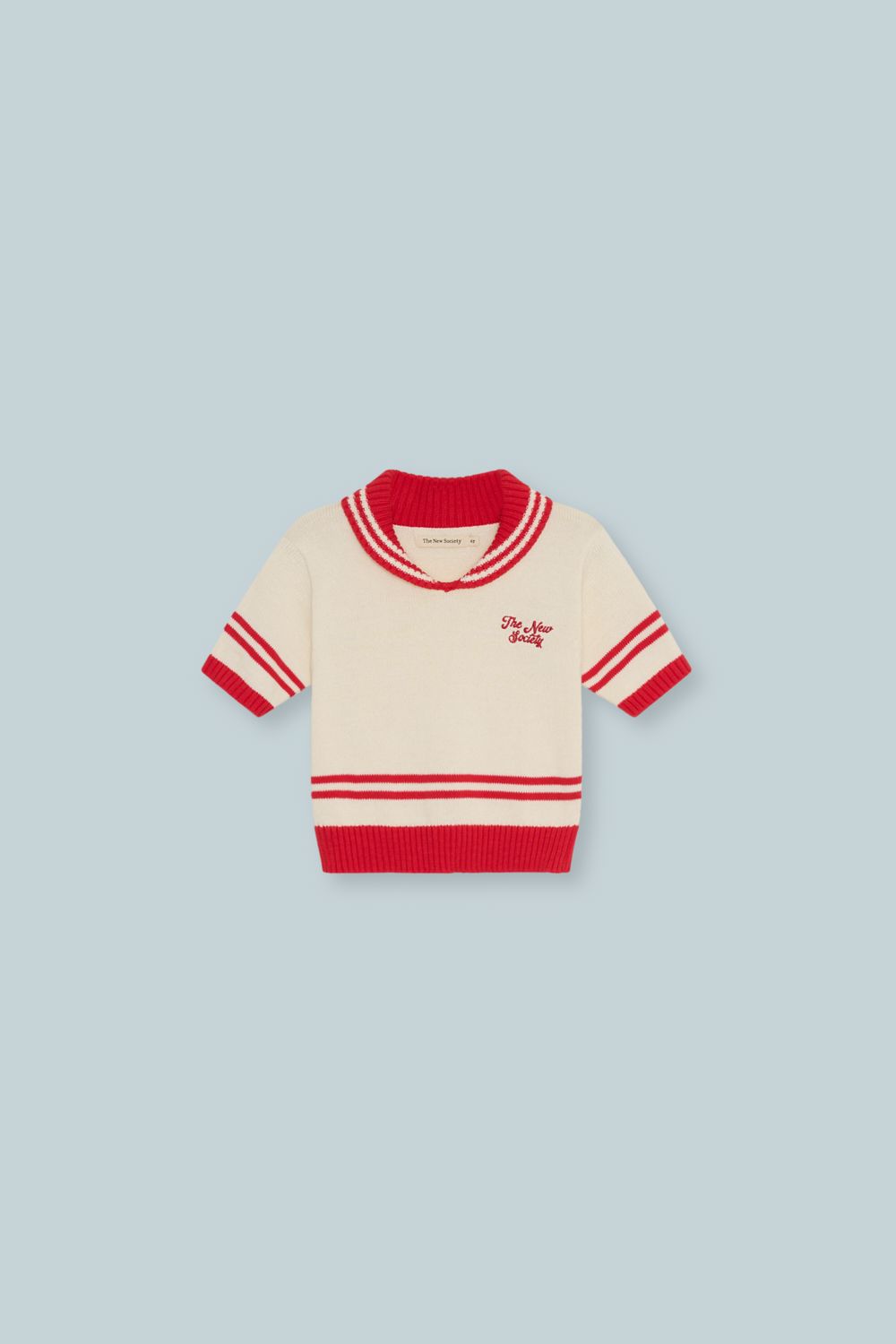 The New Society Begonia Polo ecru