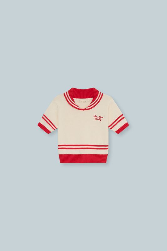 The New Society Begonia Polo ecru