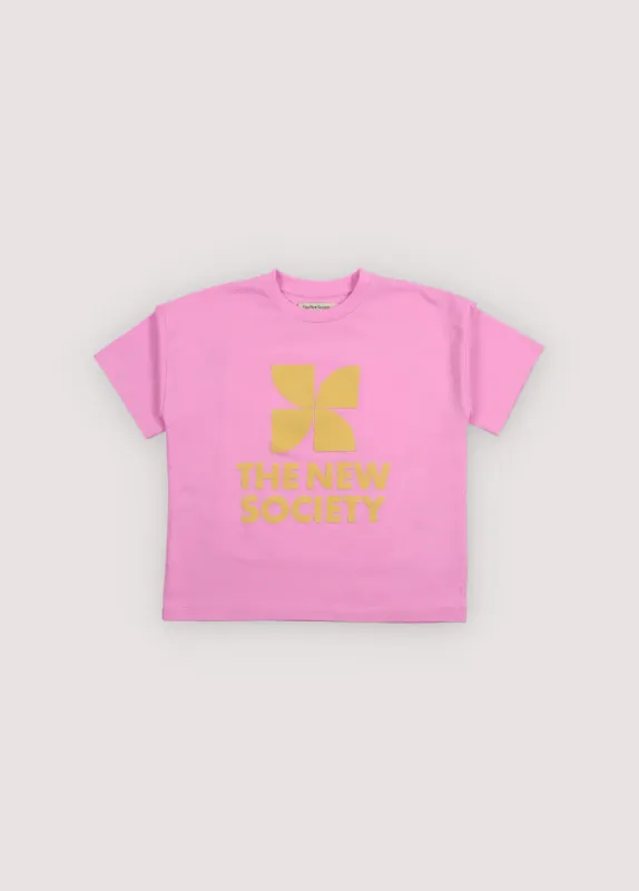 The New Society TNS t-shirt roze