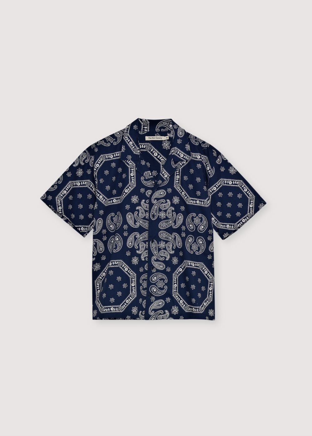 The New Society Aster shirt bandana dessin
