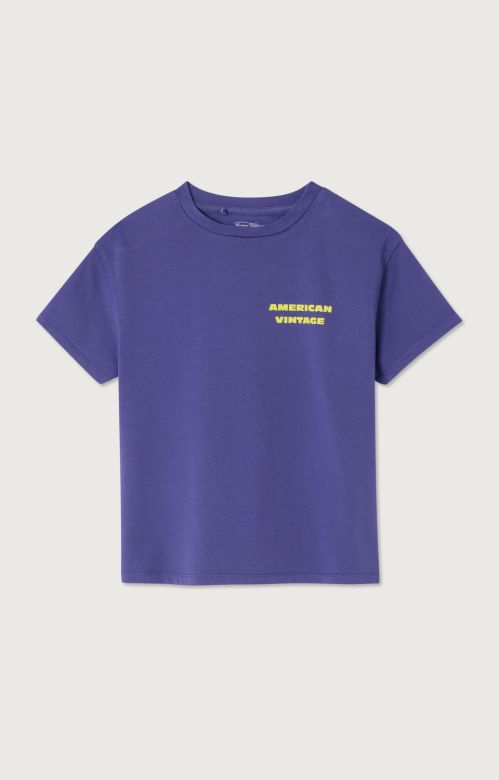 American Vintage Fizvalley km shirt paars