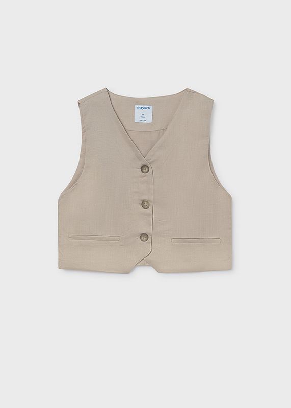 Mayoral Gilet 6355 zand