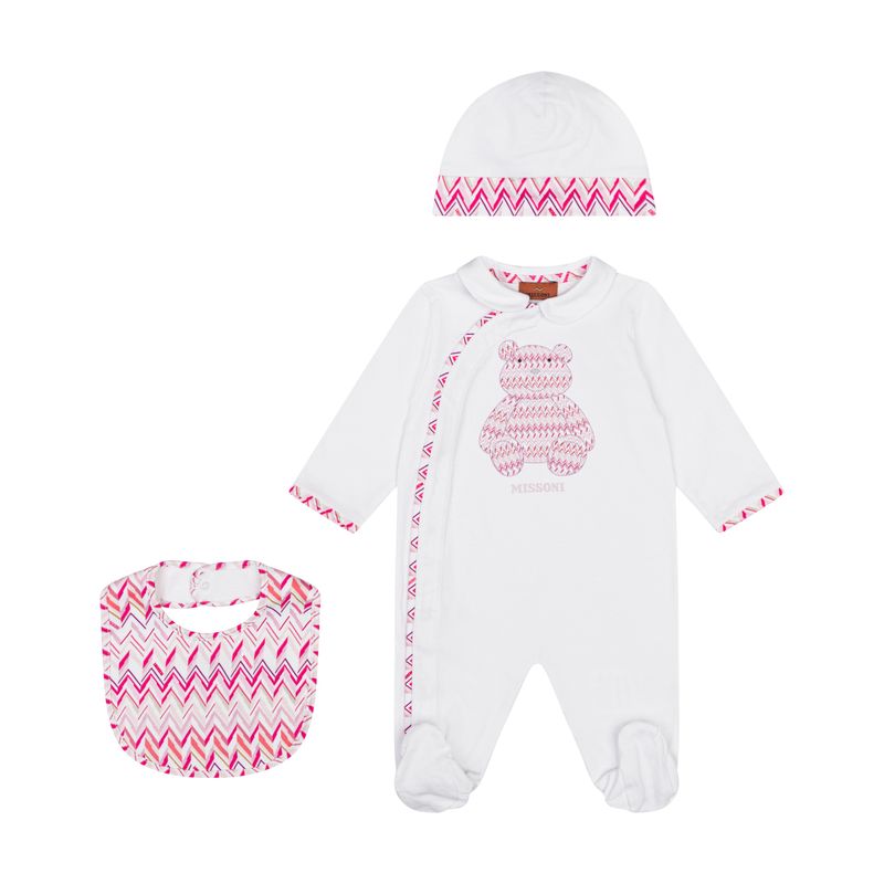 Missoni boxpak MYB030 wit/roze