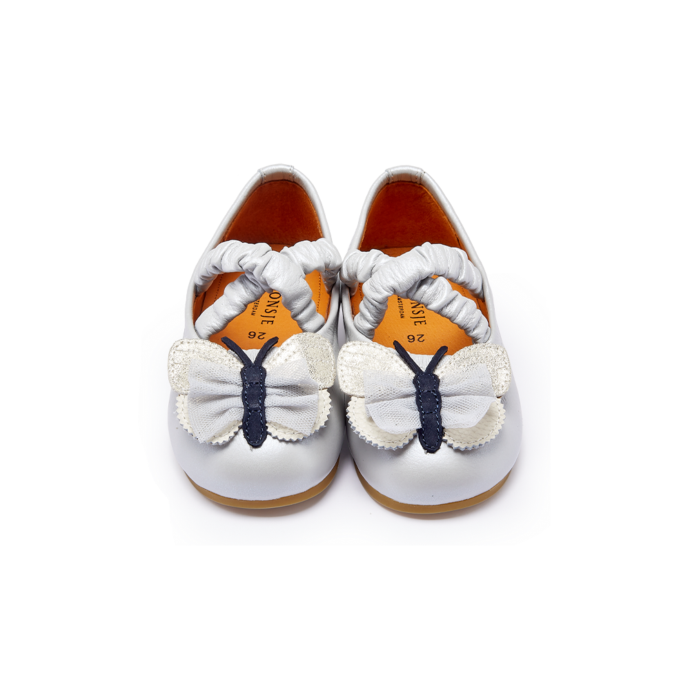 Donsje Mileni Ballerinas lichtblauw