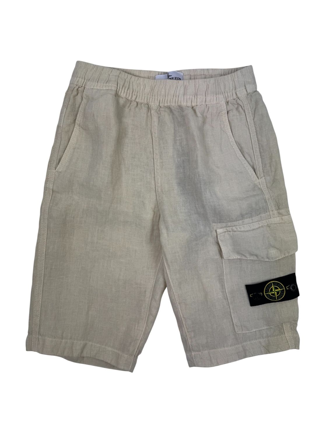 Stone Island  korte broek L100001 ecru