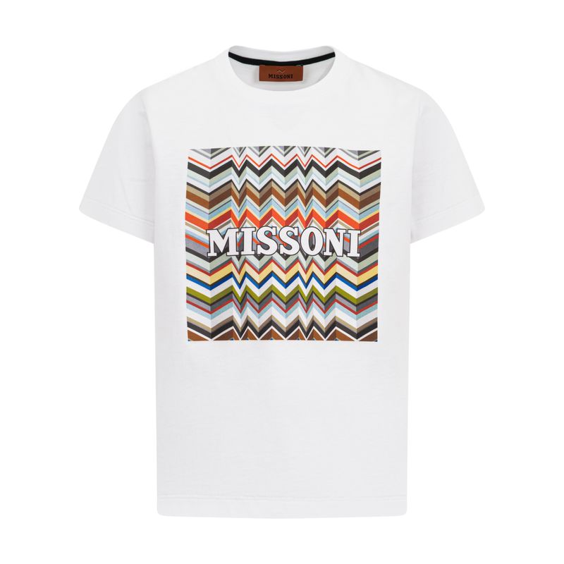 Missoni T-shirt MY8P91 wit