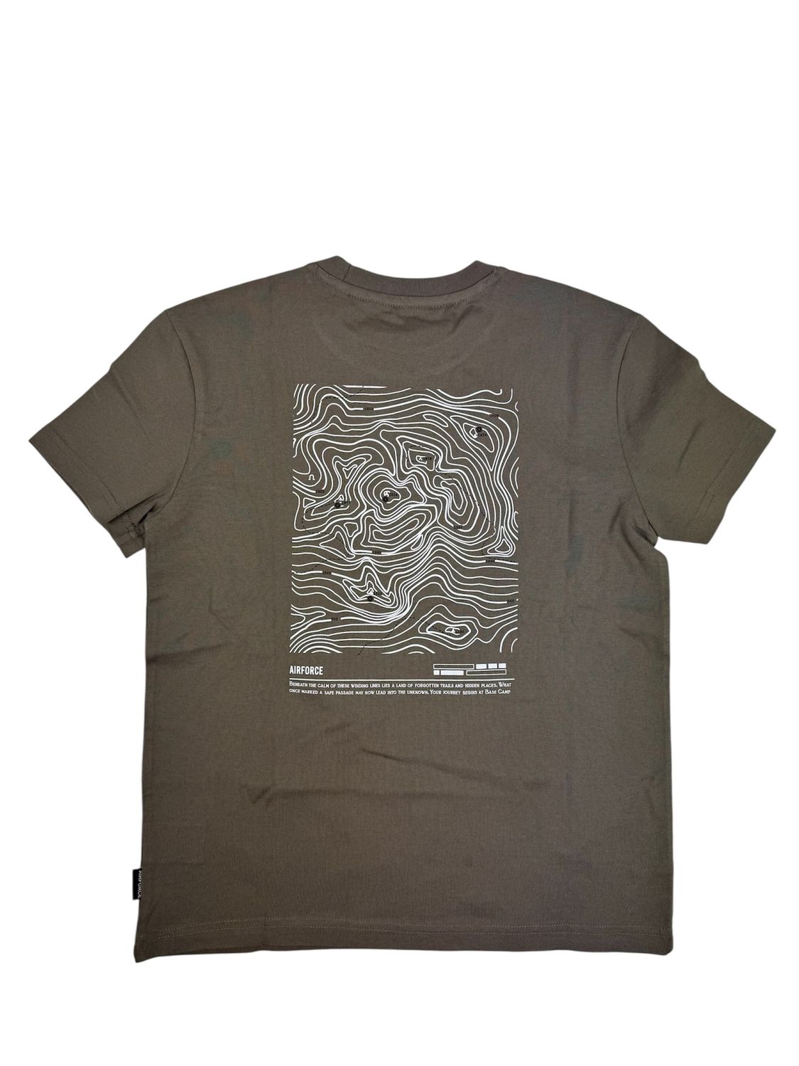 Airforce shirt GEB1287 bruin