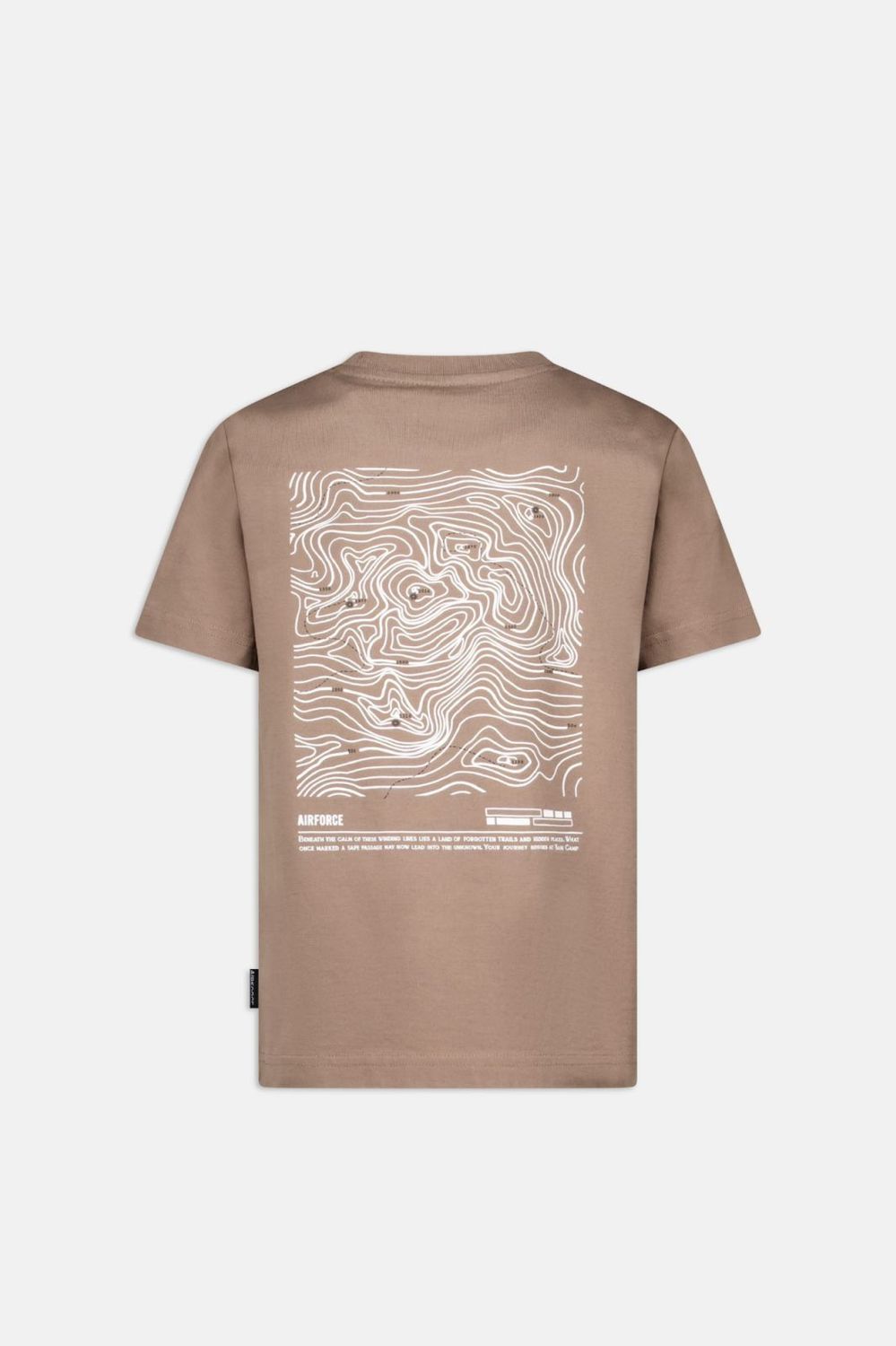 Airforce shirt GEB1287 bruin