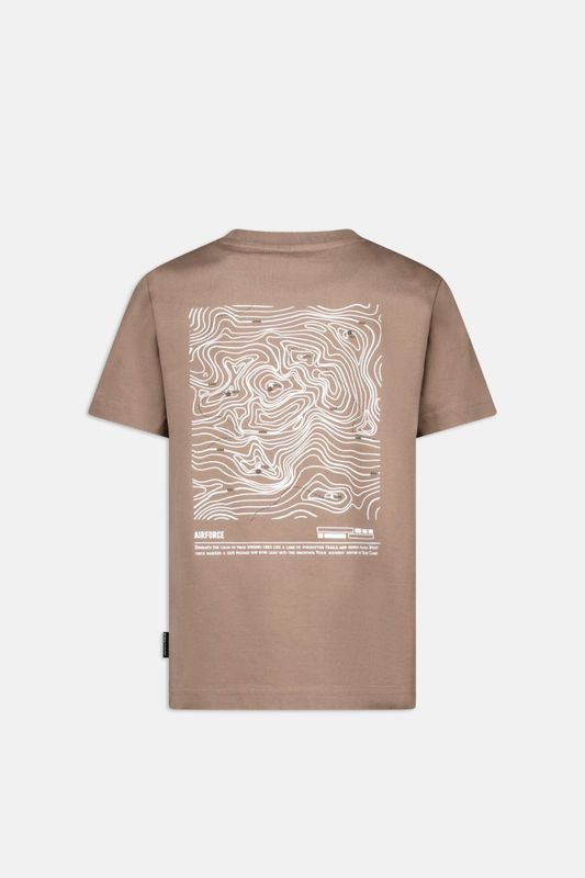 Airforce shirt GEB1287 bruin