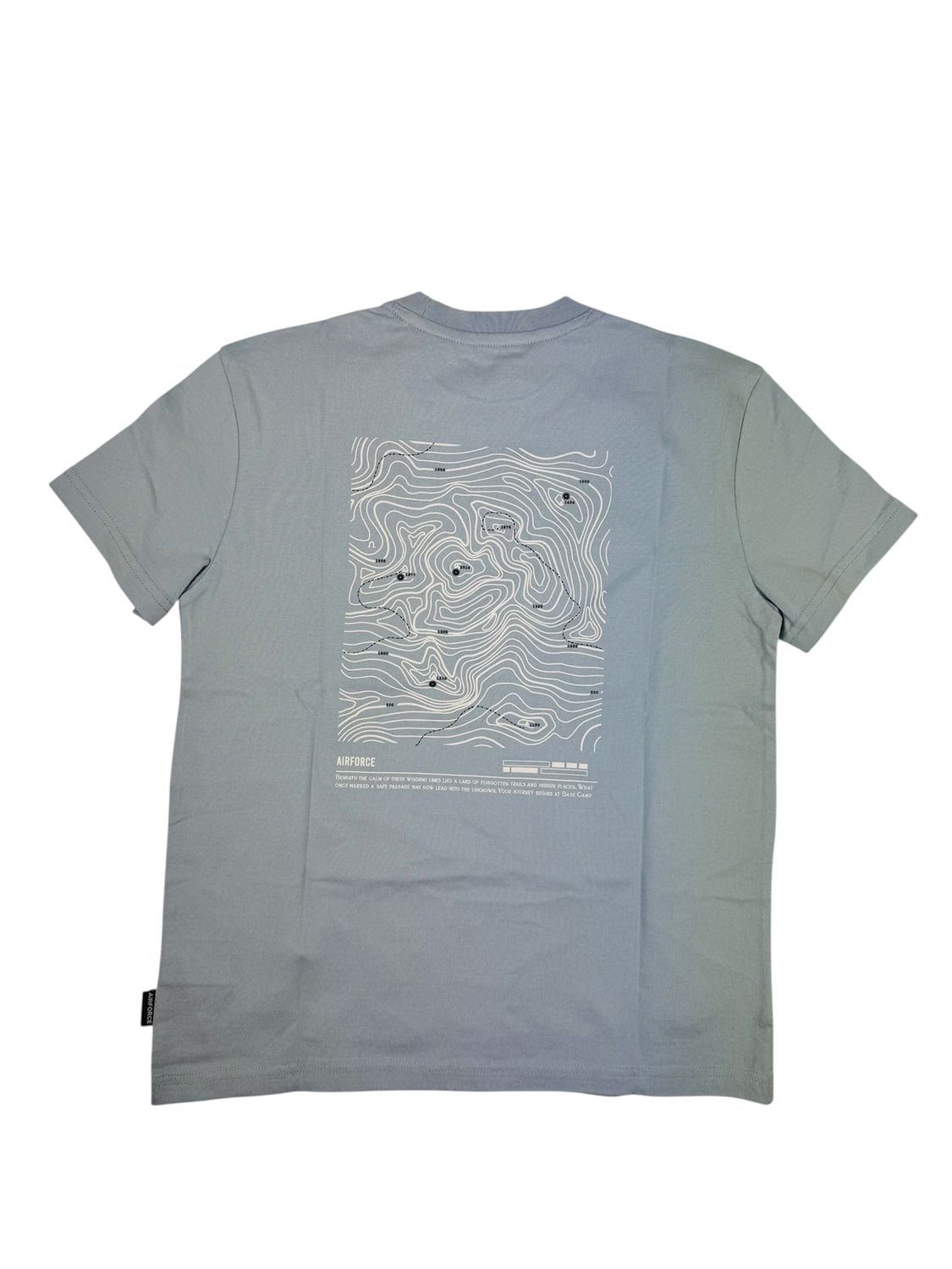 Airforce shirt GEB1287 lichtblauw