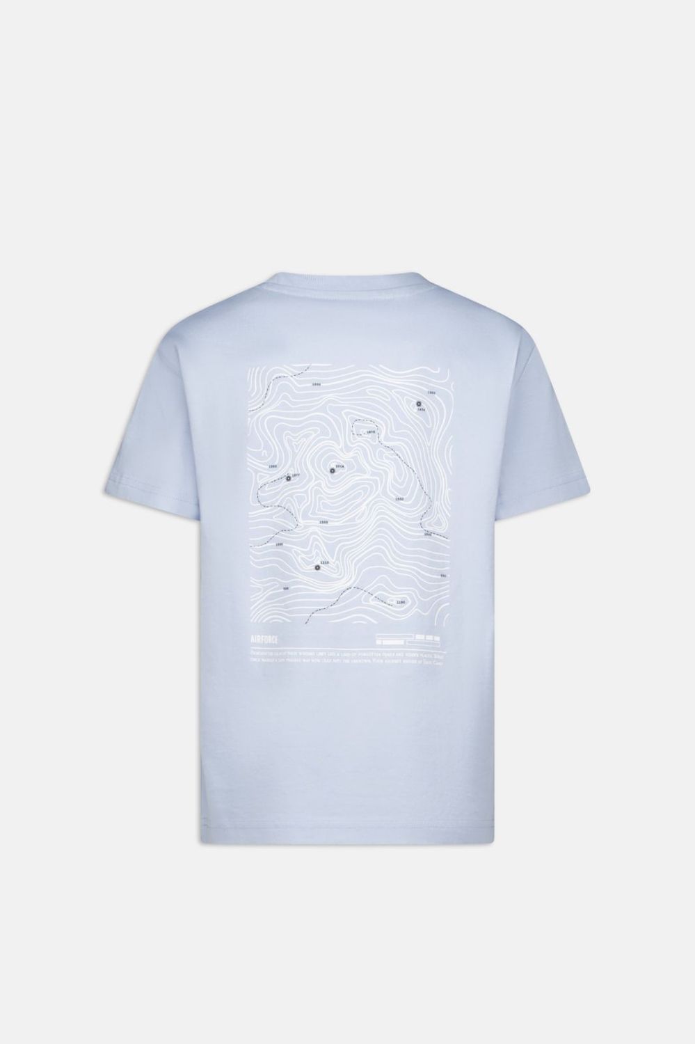 Airforce shirt GEB1287 lichtblauw