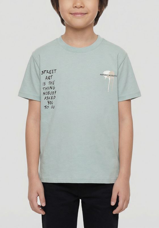 Antony Morato shirt MKKS00751 petrol