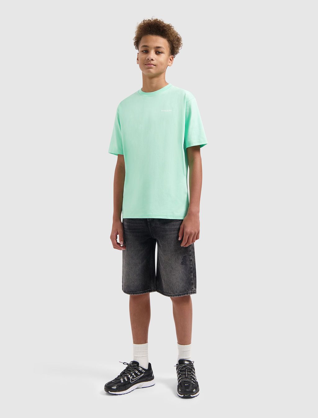 Ballin korte jeans The Kyle grijs