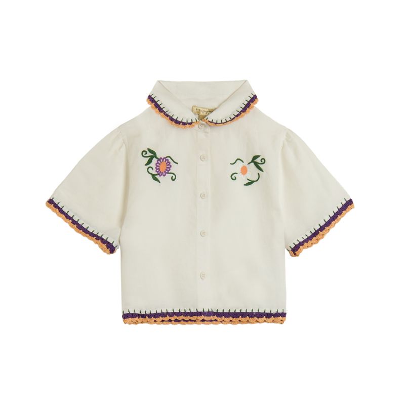 Stella McCartney blouse TY5A61 ecru