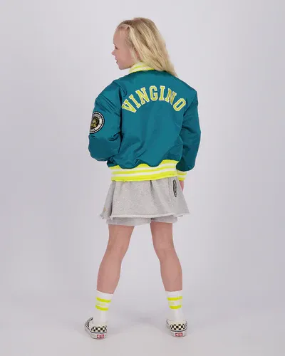 Quinn's Toshi Jacket groen/geel