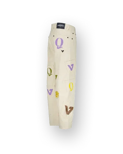 Quinn's Lorenzo denim ecru