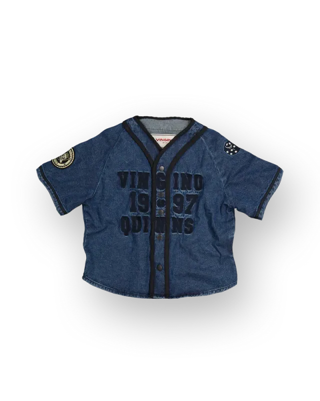 Quinn's Lester blouse blauw