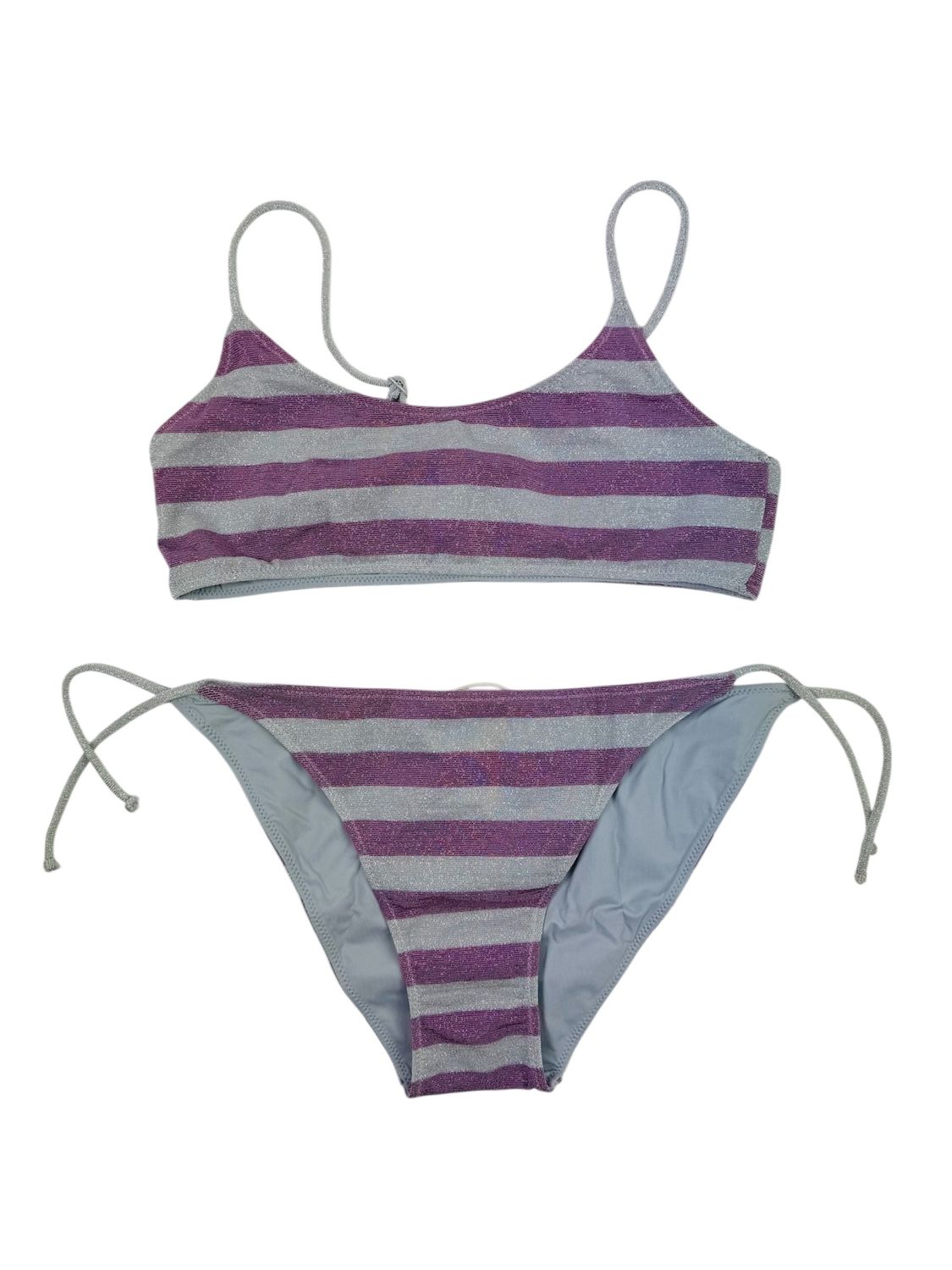 Saint Barth Jaiden bikini paars/zilver