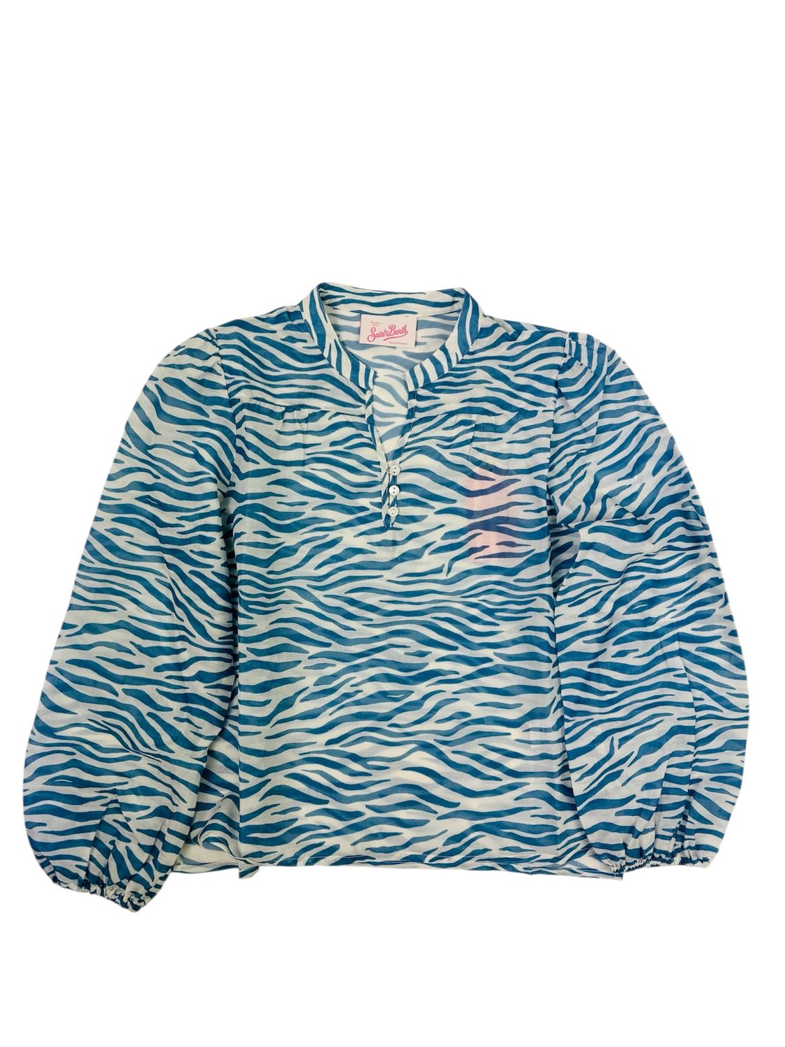 Saint Barth Harper blouse stre/blauw