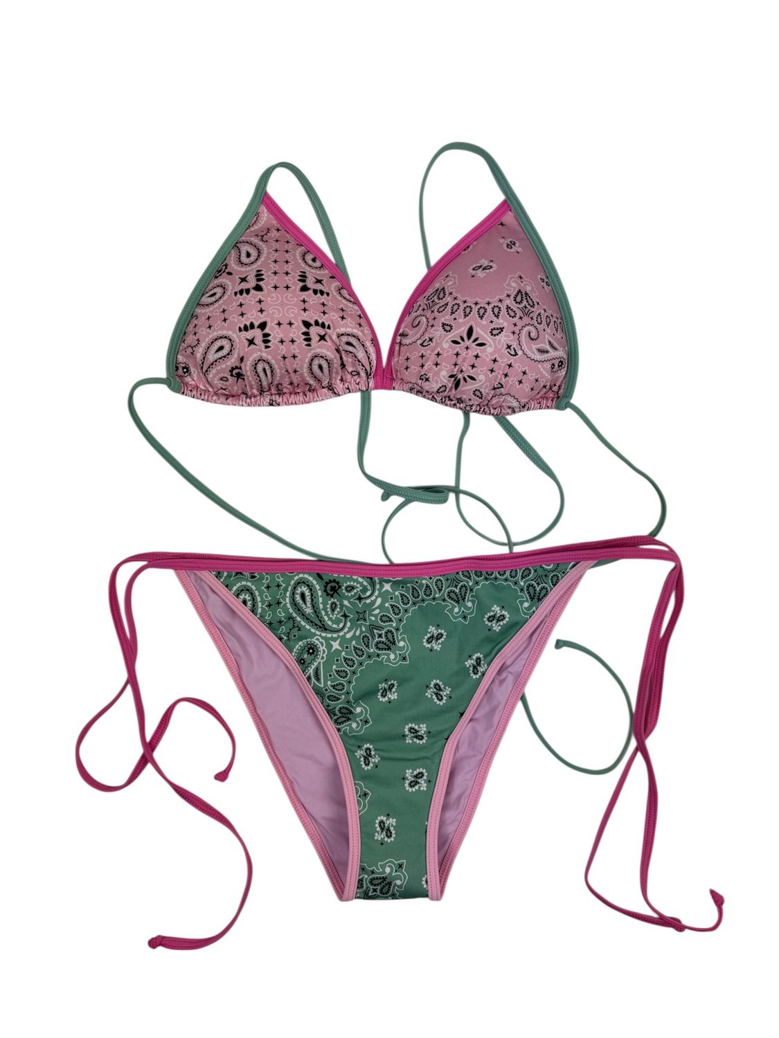 Saint Barth Leah Teen groe/roze