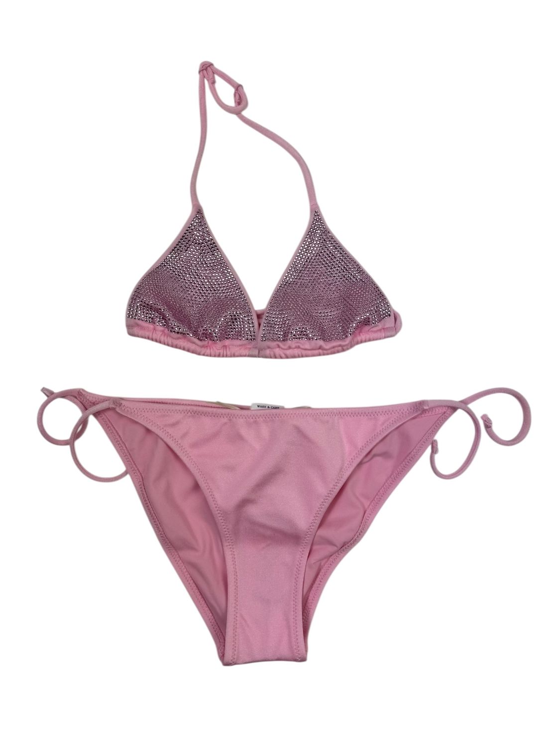 Saint Barth Holly strass roze