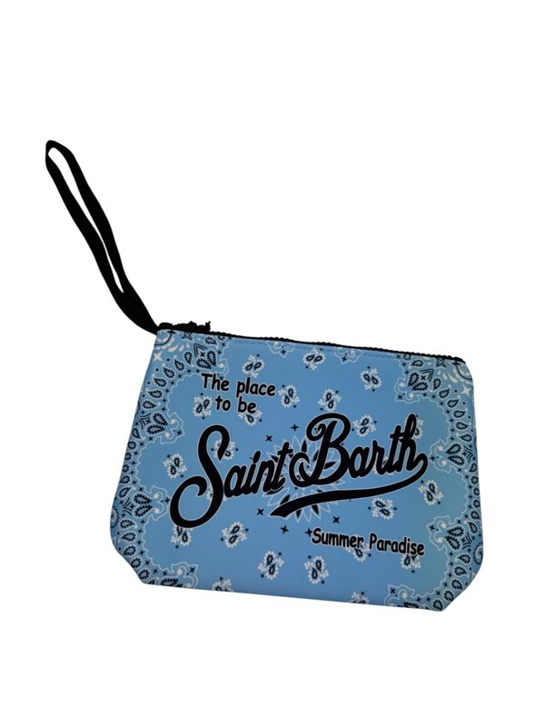 Saint Barth tasje Aline Bandana lblauw