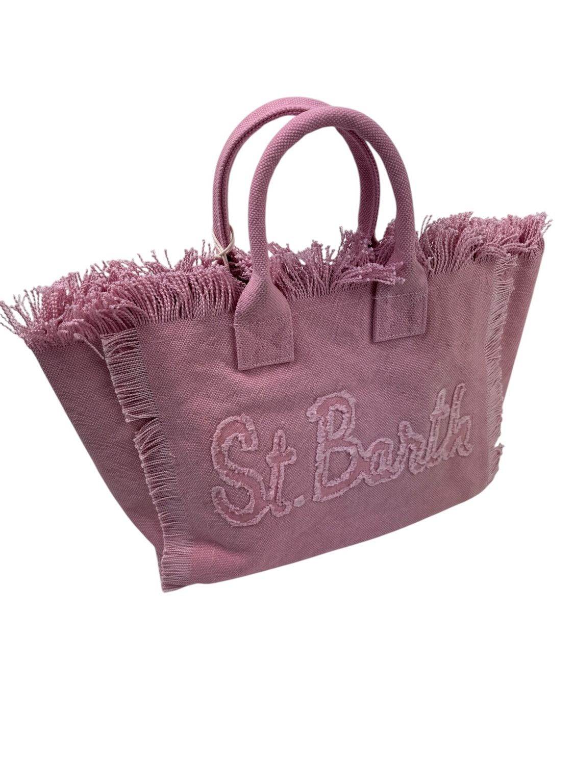 Saint Barth tas Colette patch roze