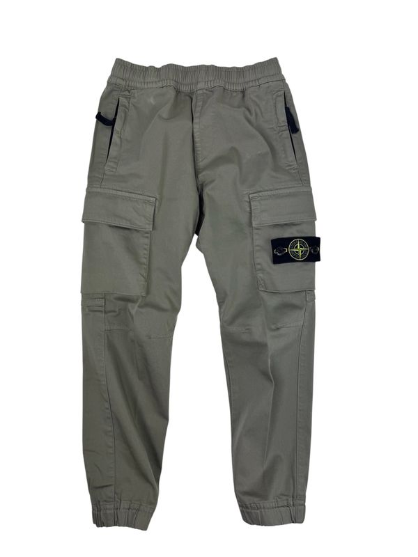 Stone Island Broek 3100006 bruin-groen