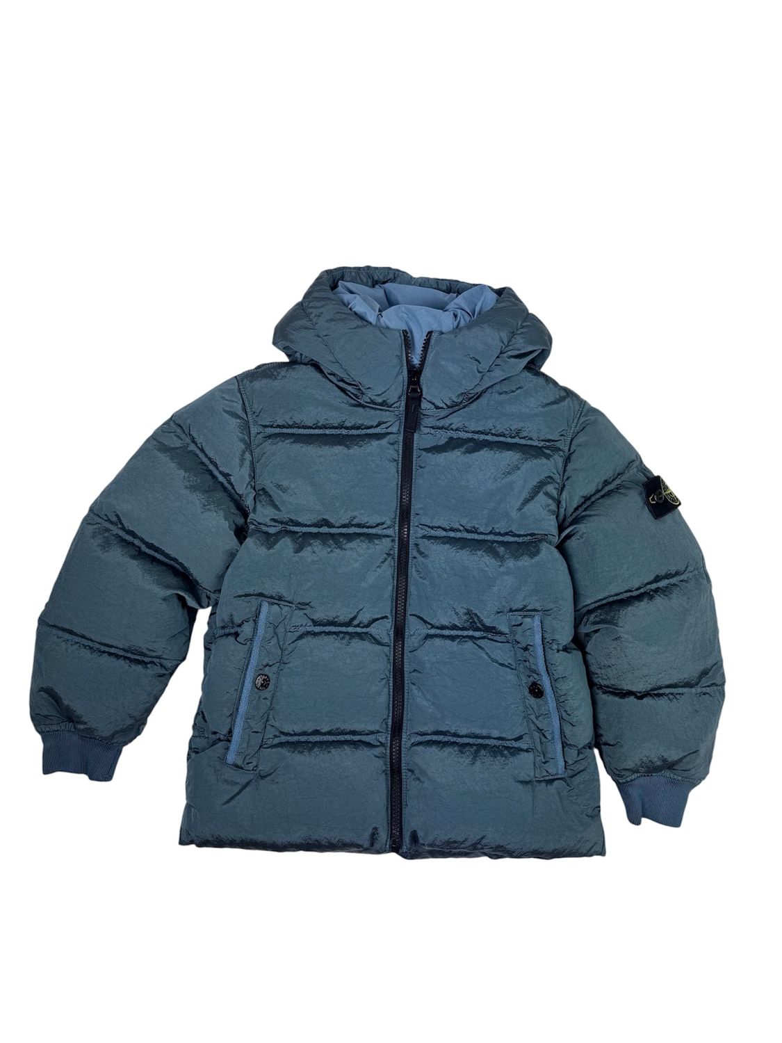 Stone Island Jas 4100006 blauwgroen