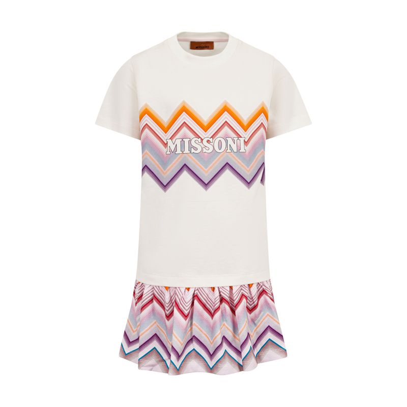 Missoni Jurk MZ1A11 ecru