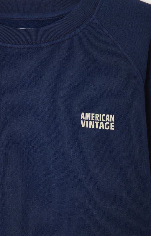 American Vintage Izubird sweater marine