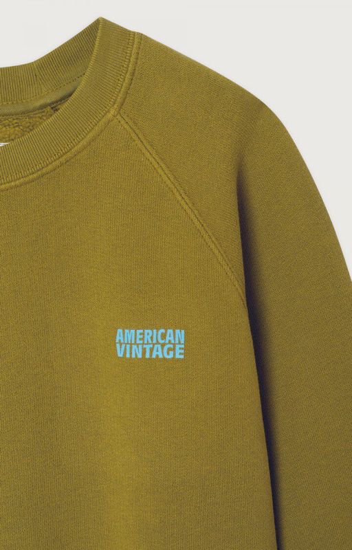 American Vintage Izubird sweater groen