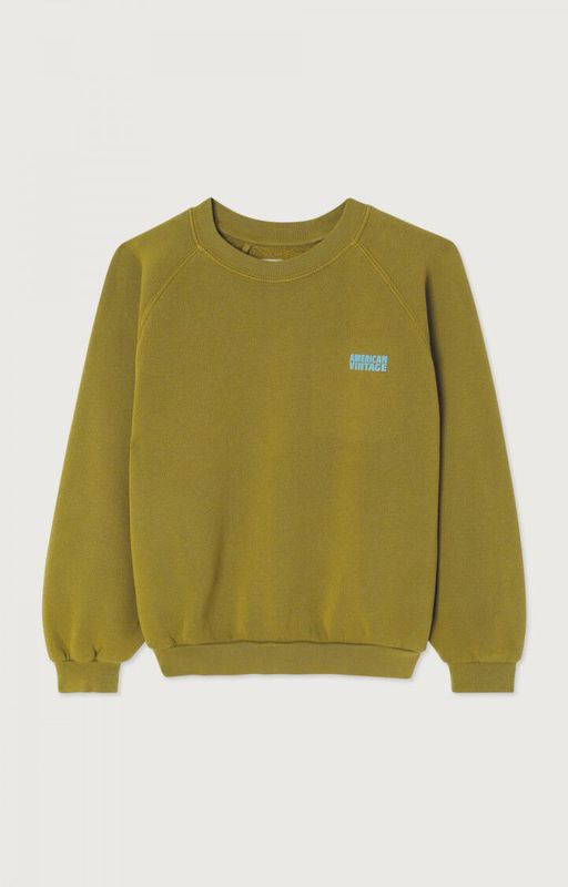 American Vintage Izubird sweater groen