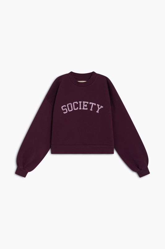 The New Society Lea Teen sweat rood