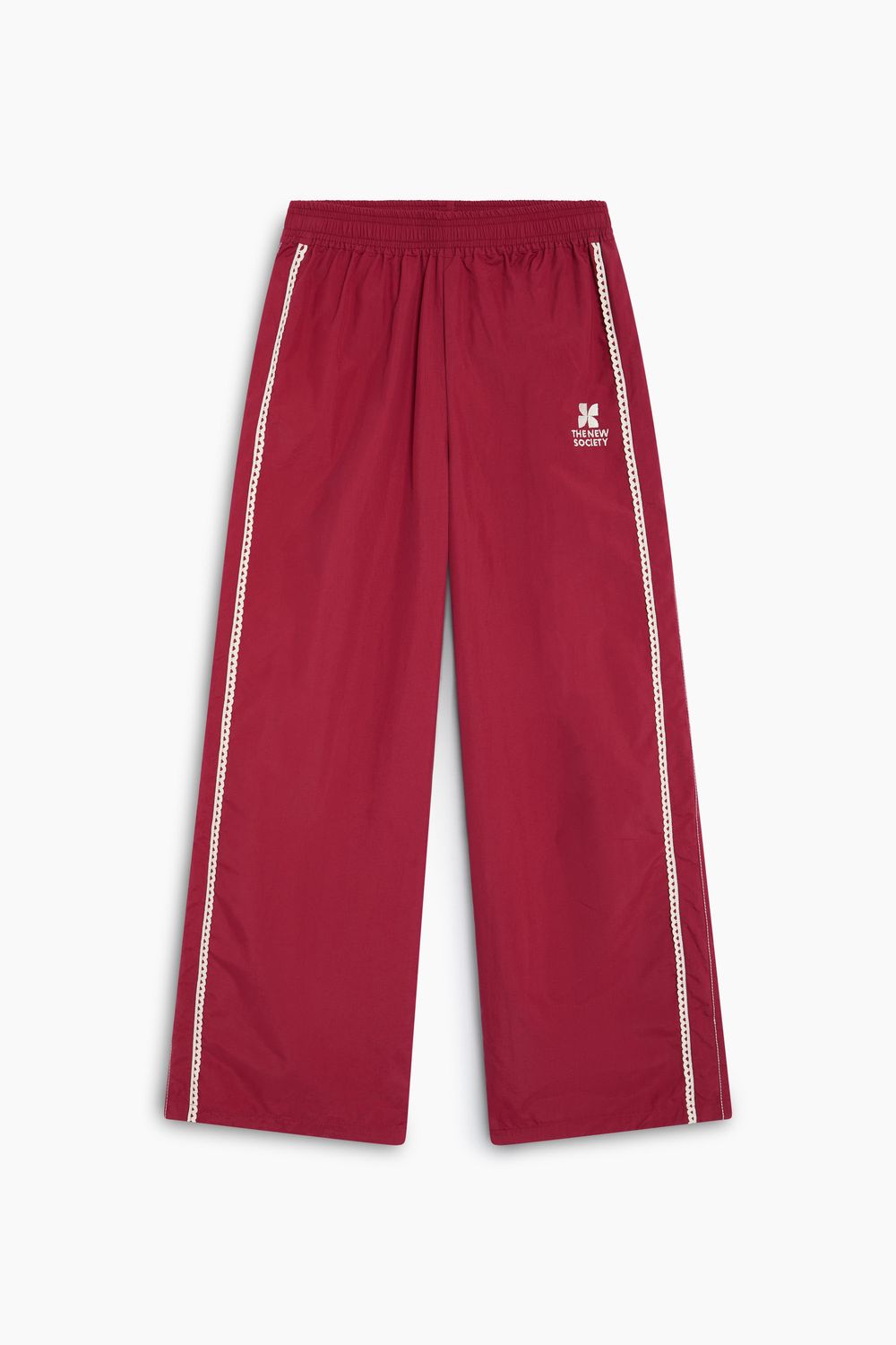 The New Society Logo teen jogging rood