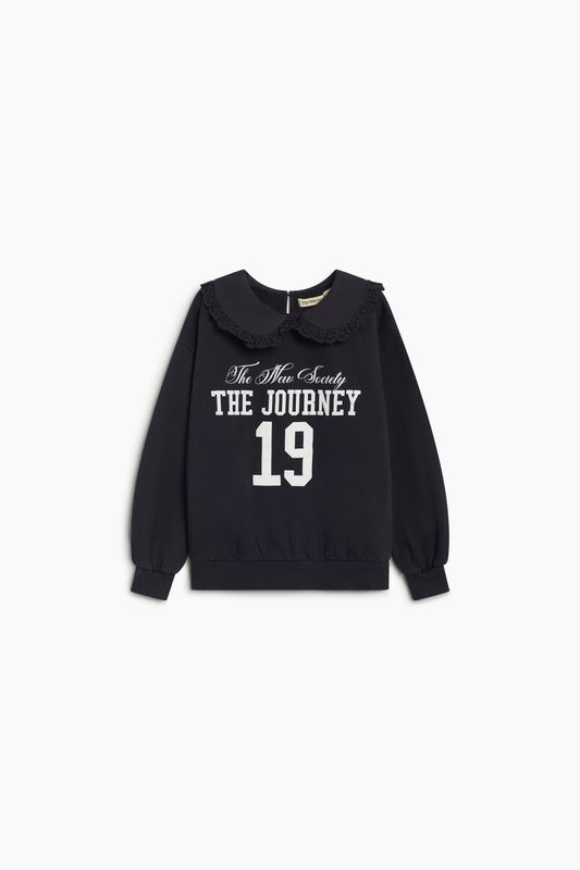The New Society Bluff sweatshirt antraciet