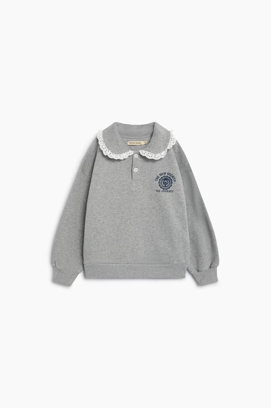 The New Society Ash Polo grijs