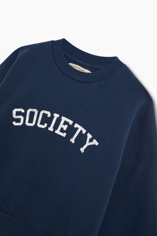 The New Society Lea Teen sweat marine