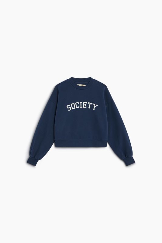 The New Society Lea Teen sweat marine
