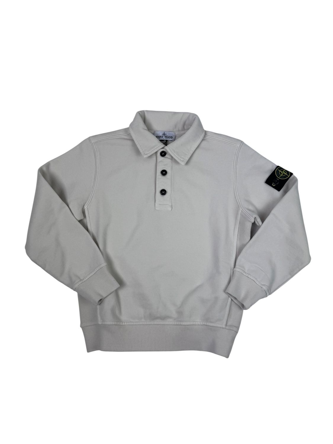 Stone Island sweater 6100012 S0A20. ecru