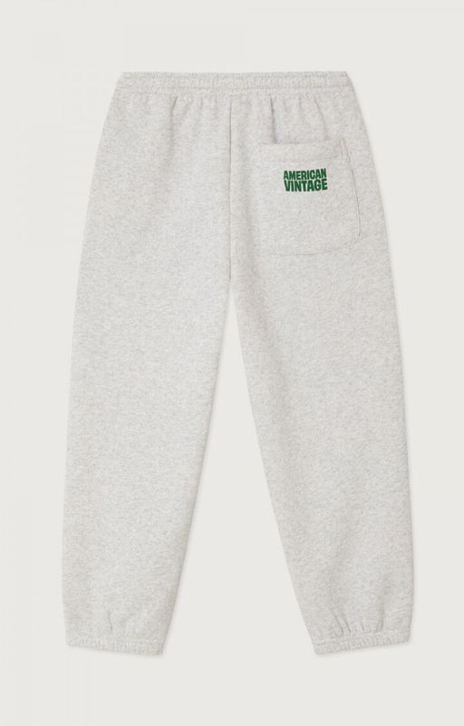 American Vintage Baptown broek grijs