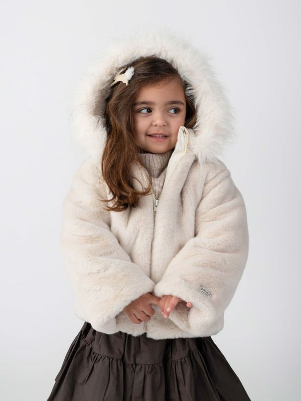 Donsje Marigolde Jacket Off white teddy