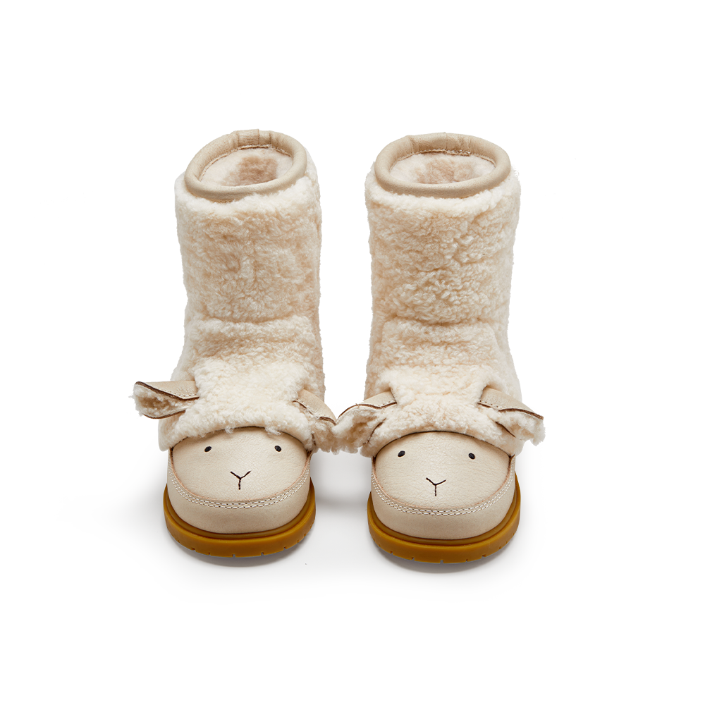 Donsje Wadou lammy Boot 2031402 ecru