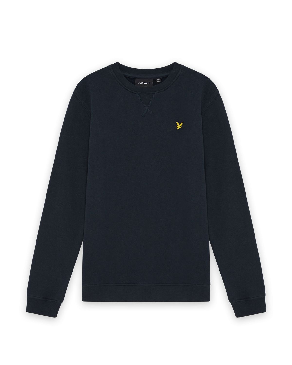 Lyle &amp; Scott MLB2000VB crew antraciet